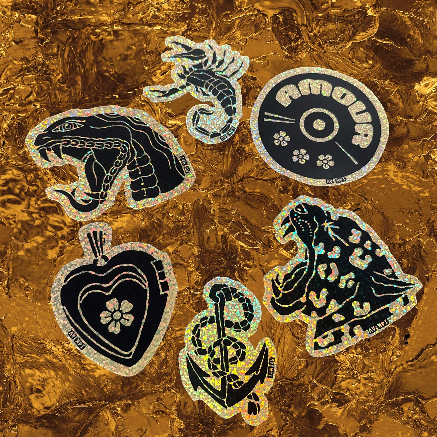 004: The Amourvee Jewelry Gold Dust Six Pack