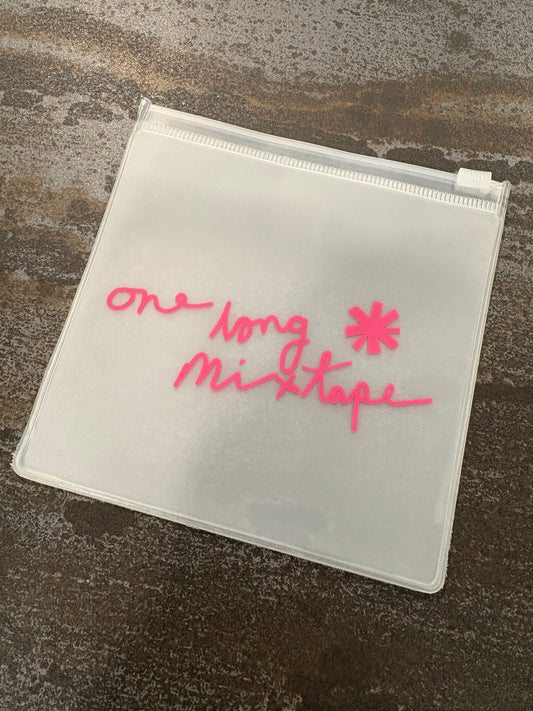 One Long Mixtape Sticker Pouch
